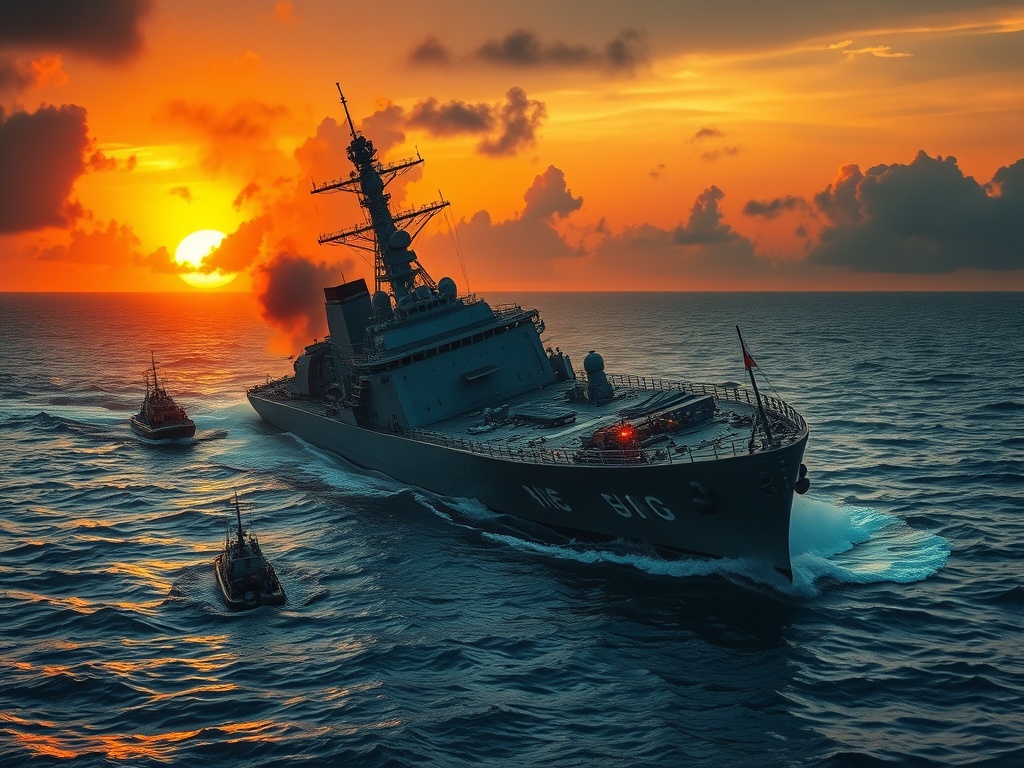 Submarino dos EUA afunda fragata iraniana no Oceano Índico; 87 mortos