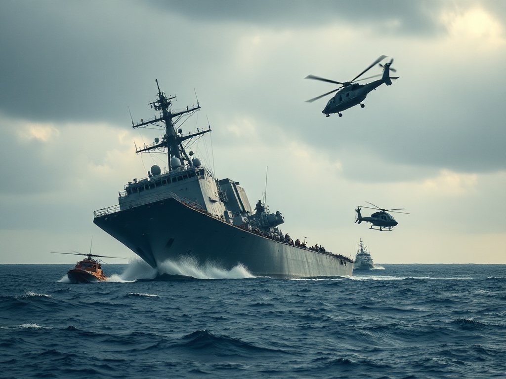 Naufrágio de navio de guerra iraniano deixa 148 desaparecidos no Sri Lanka