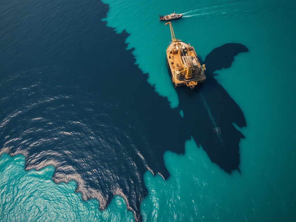Vazamento da Pemex no Golfo do México: 800 toneladas de petróleo e 933 km de costa atingidos