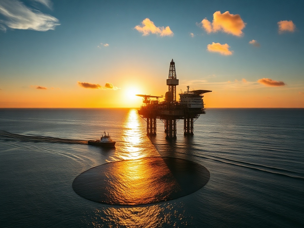 Vazamento de 750 barris de petróleo no Golfo do México preocupa pescadores