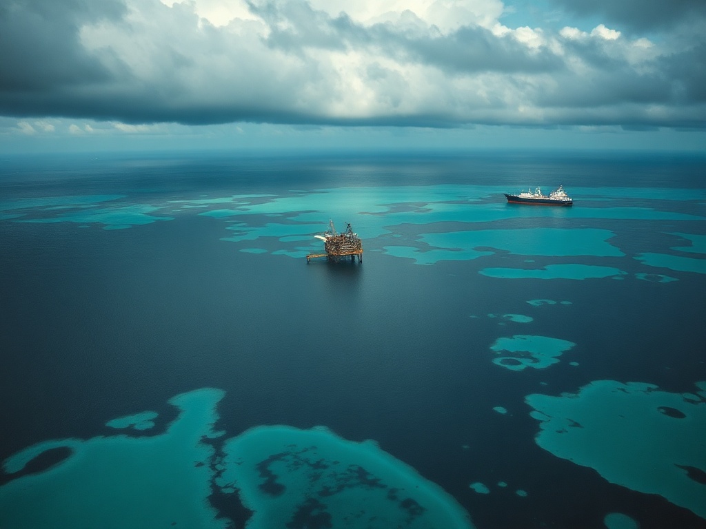 Pemex admite que derrame no Golfo do México foi causado por fuga em plataforma