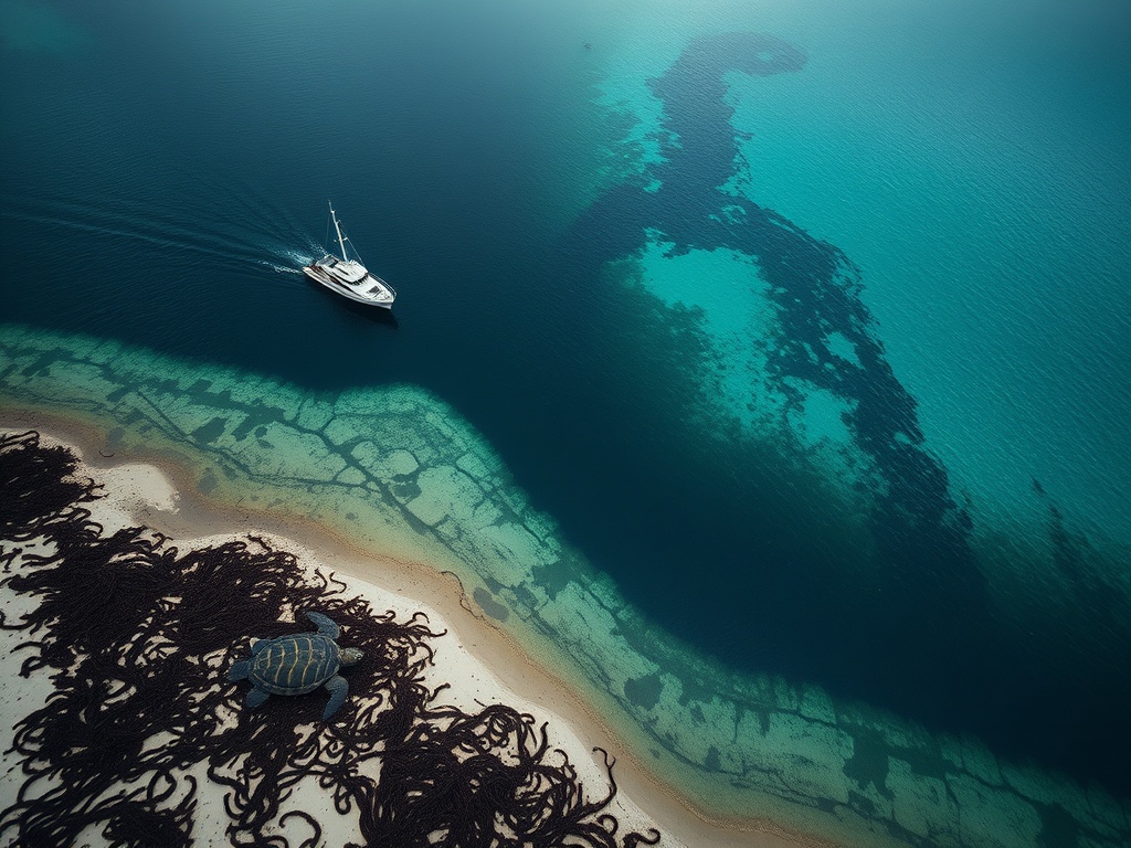 Vazamento de óleo no Golfo do México atinge 7 reservas e mata vida marinha